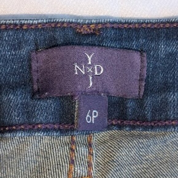 NDYJ Blue Jeans Boyfriend size 6P - Picture 6 of 9